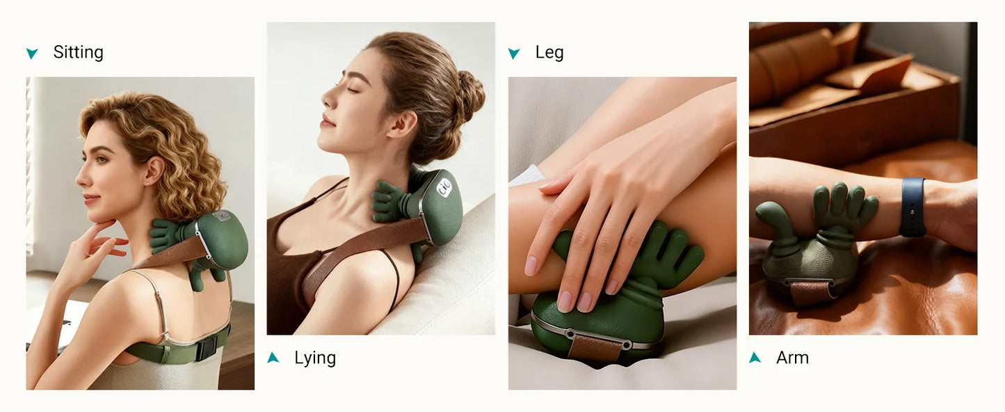 Home use trapezius massager, shoulder and neck kneading, neck and shoulder massage, multifunctional massage