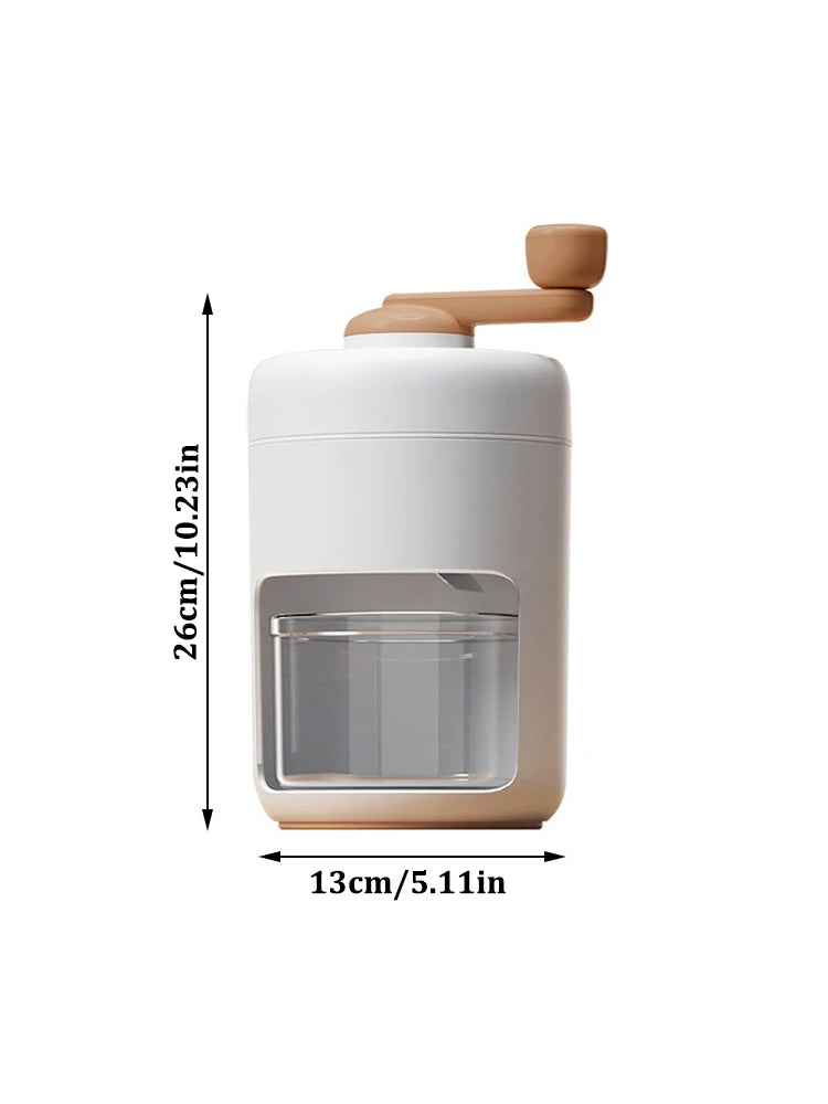 Ice Shaver And Snow Cone Machine - Premium Portable Ice Crusher And Shaved Ice Machine With Free Ice Cube Trays