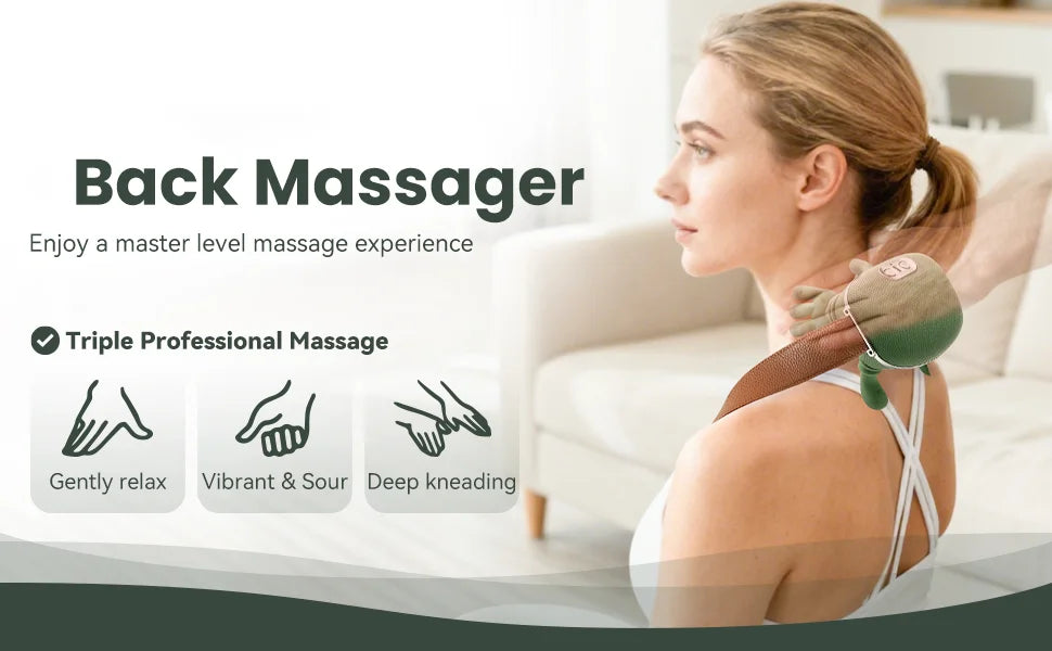 Home use trapezius massager, shoulder and neck kneading, neck and shoulder massage, multifunctional massage