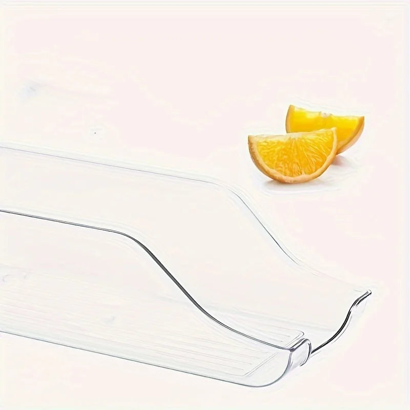 Household Refrigerator Storage Box, Kitchen Refrigerator Large Capacity Stacked Storage Rack, Organizing Water, Snacks, and Cans