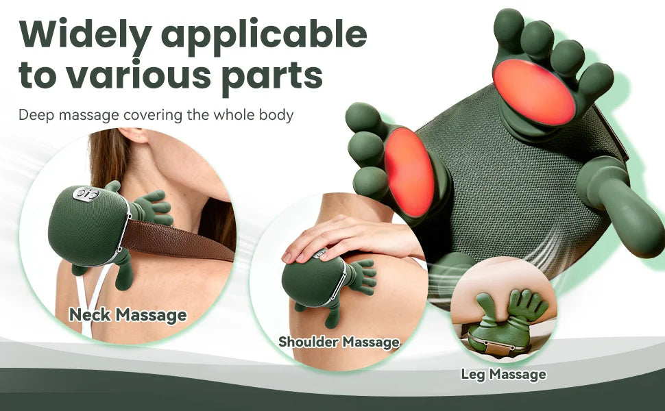 Home use trapezius massager, shoulder and neck kneading, neck and shoulder massage, multifunctional massage