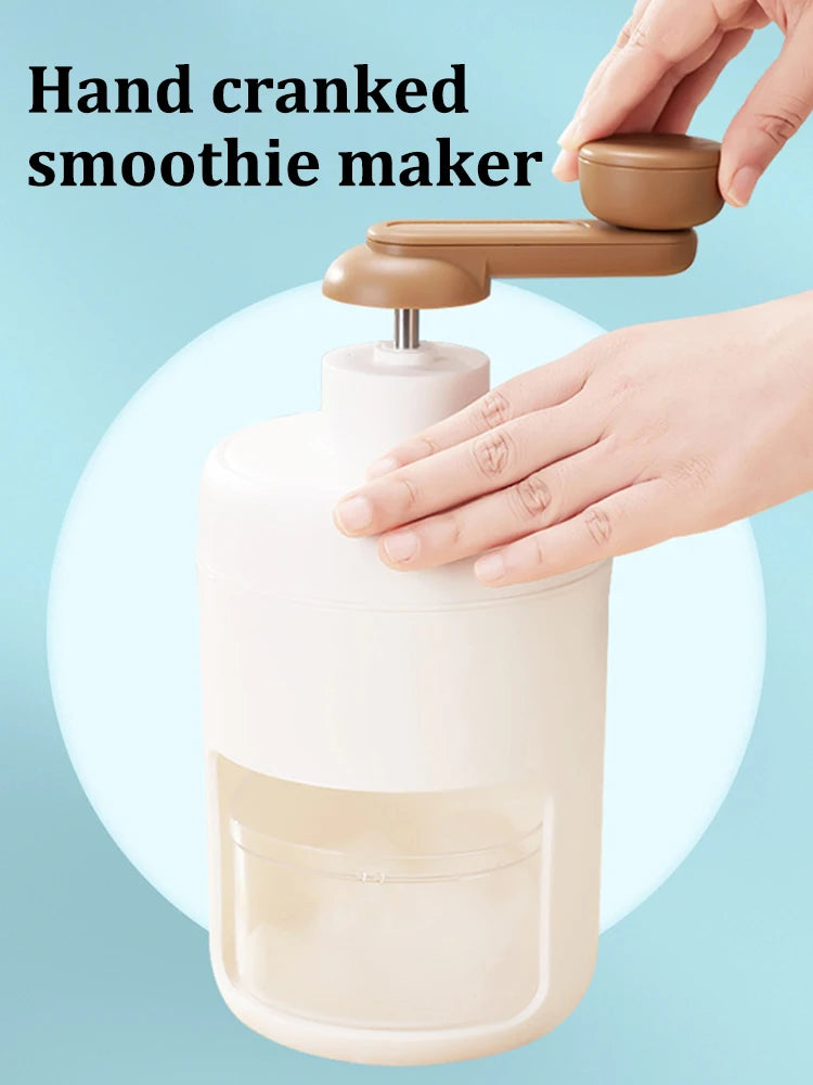 Ice Shaver And Snow Cone Machine - Premium Portable Ice Crusher And Shaved Ice Machine With Free Ice Cube Trays